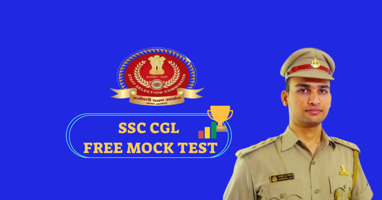 SSC CGL FREE MOCK TEST 2024